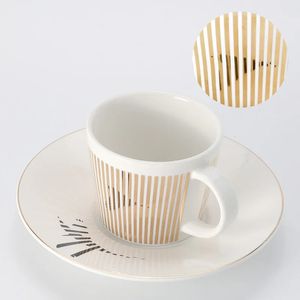 INS MMIRROR REFLECTION COFFEE COFT PLATE LUXURY TEA SET MUG CERAMIC RUNING HORSEDEERHUMMINGBIRD CUP 240417