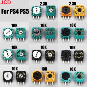 Altoparlanti JCD 10pcs Sensore di micro interruttore analogico 3D originale per controller PS4 PS5 Resistori dell'asse in fase di fascia 3D Potenziometro per Xbox One