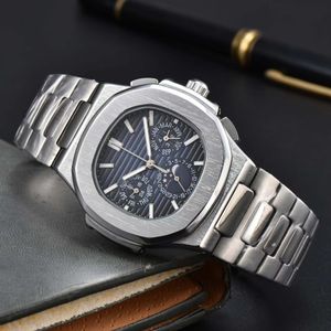 Дизайнерские запястья часы для мужчин 2024 мужские часы всех циферблат работают Quartz Watch высококачественные высококачественные бренды роскошного бренда хронограф.