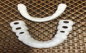 2 Pcs Denture Artificial Braces Artificial Braces Whitening Denture Braces Dentures For Women Men Health and Beauty Item4646643