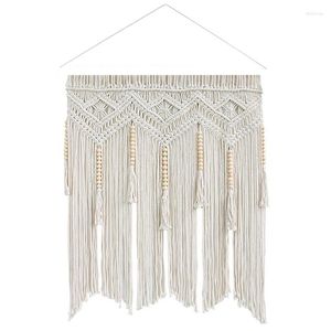 Tapetes 1 pcs tecidos à mão Bohemiantapestry parede pendurada na janela de tapeçaria por porta de casamento decoração de fundo de casamento decoração