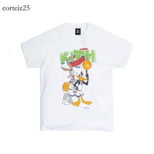 Designer Kith T Shirt Short Sleeve Luxury Major Brand Rap Classic Hip Hop Male Singer Wrld Tokyo Shibuya Retro Street Fashion Brand T-Sh 7869