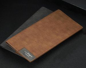 Men039s Wallet Slim For Vintage Leather Wallets Thin Male Porte Feuille Billetera Hombre 2021 Mens Wallet Money Carteira Mascul6365262