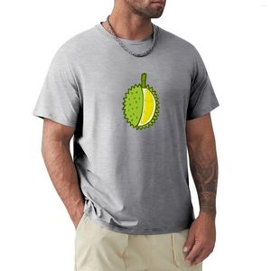 Herrpolos durian t-shirt snabbt torkning snabbtorkande pojkar djurtryck män vita t skjortor