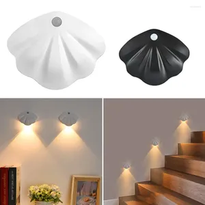 Wall Lamp LED Intelligent Sensor Night Light Motion 3 Modes Dimmable USB Charging Suitable For Bedroom Walkway Cabinet