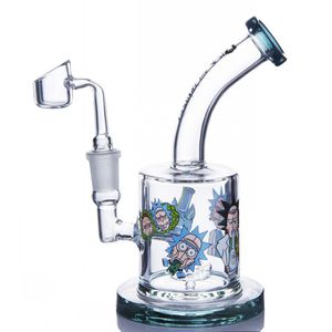 Dab Rig Cup Bongs de vidro tigela peça de vidro Reciclo de unhas Bubbler tubo de água concentrado Bolsas de óleo Dabber