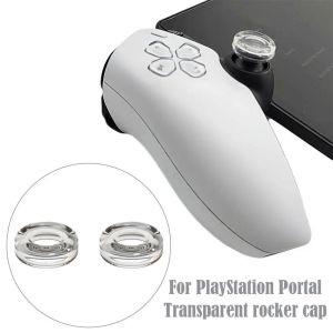 PlayStation Portal için Hoparlörler Joystick Cap Sıvı Silikon Yüksek Kuafluk Yükseltilmiş Kapak Anti Slip Cap Joystick Rocker Kapak Koruyucu Kapak