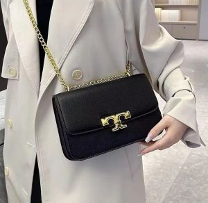 Siyah Tasarımcı Çanta Teen Omuz Çantası Luxurys Debriyaj Tote Çanak Çantası Kadınlar Crossbody Zarf Bag Man En Kaliteli Moda Deri Tofu Makyaj B