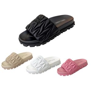 Klassisk mästare gjord designer skor slingback strand tofflor för kvinnors icke-halk sula designer skor kvinnor chaussure sandles casual