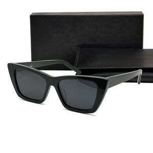 Heiße 276 MICA Polarisierte Designer -Sonnenbrille für Frauen Frauen Sonnenbrille berühmte Marke Top Original Qualität Retro Eyewear Cat Eye UV400 ästhetische Augenbrillen Schutz