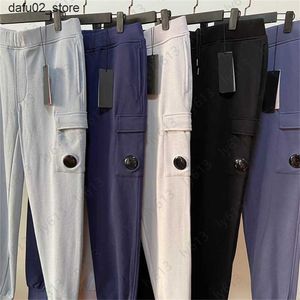 Spodnie męskie designerskie spodnie ładunkowe Mężczyźni sznurki dresowe CP Ubrania Koreańska wersja trendu męskiego cienkie szczupłe spodni spodnie dresowe Q240417