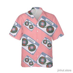 T-shirt maschile divertenti camicia hawaiane camicie da stampa 3d sciolte per uomo 2024 camicia di moda uomini donne tee tee a maniche corte estate traspirabili