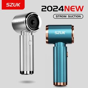 Szuk Mini Car Vacuum Cleaner Мощный портативный портативная машина для домашнего прибора для блюдного клавиши беспроводной 240407