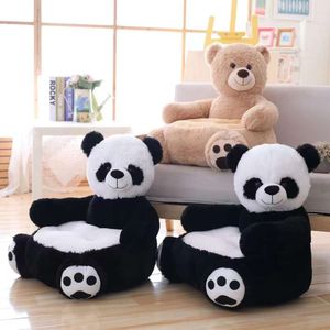 Giocattoli di animali da peluche sedili da bambino bambino bambino panda unicorno peluche morbido giocattolo orsacchiotto divano peluche cuscino giocattolo peluche