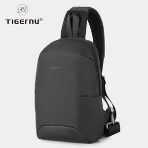 Warranty RFID Min Crossbody Bag For 79 inch Ipad Casual Men Chest Pack Unique Design Bags Anti Theft Male Back 240326