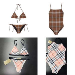 Färgkontrast Kvinnor Badkatter Kvinnors baddräkter Designer Sexig bikini Tvåpiecs Swimsuit Fashion Badkläder S