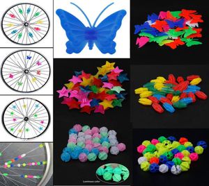 Ruota leggera per biciclette per biciclette in bicicletta per perline di plastica per bambini per bambini decorazione color clip bellissimo accessori per bici pratici P608753968