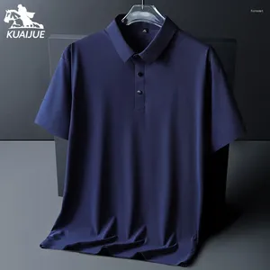 Męska koszula polo Polo Mężczyźni 6xl 7xl 8xl Summer Wysokiej jakości męskie małżowniki z krótkim rękawem Casual 2212