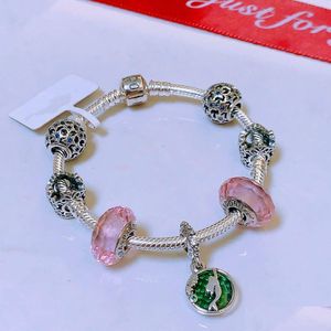 Jelly Womens Brand Bracelet 925 Sier Pdora Tecnologia Inlay di alta qualità Set di temperamenti alla moda Design Lady Gift Drop Delivery Dhpaq