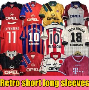 Retro -Trikots 94 95 96 97 98 99 00 01 2010 Maradona Final Elber Pizarro Scholl Klinsmann Matthaut 1997 1999 Lizarazu Müller Robben Schweinsteiger Klose Bayern Munich