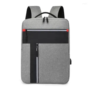 BACKPACK BUSINESS PER UOMINO SPACHE SCHOOL DAYPACK con porto di ricarica USB