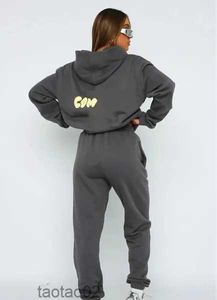 Hoodie Women High Quality Designer Womens Fashion Tracksuit Set for Outfits Hoodies Print Two Piece Set Hooded Tracksuits Pullover Sporty PantsJPDM