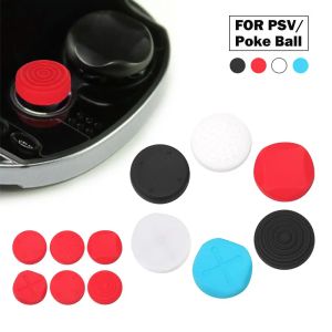 Altoparlanti 6pcs Silicone Mintera Grip Cap joystick Case di copertura di protezione analogica per Sony Play Station Psvita PS Vita PSV 1000/2000 Slim