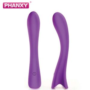 Phanxy potente vibratore a g-spot per donne silicone morbido realistico dilico stimolatore clitoride massaggiatore sexy giocattoli per adulti 18