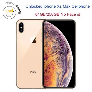 オリジナルのロック解除されていないiPhone XS Max携帯電話4GB RAM 64GB 256GB ROM 6.5インチSuper Retina Oled Mobilephone No Face ID