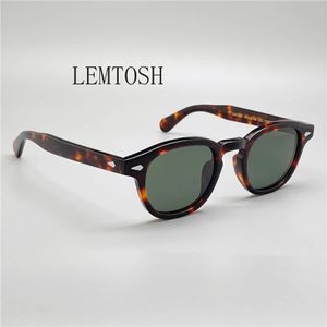 Johnny Depp ha polarizzato gli occhiali da sole da sole uomini designer di marchi di lusso Lemtosh Style Sun Glasses per maschio femmina Oculos 240408