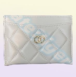 7A portafiniti di qualità per designer di agnello Moneta per la pelle di agnello Porta della carta caviale di lusso Womens Women Whariet Cardholder Man CA2191843