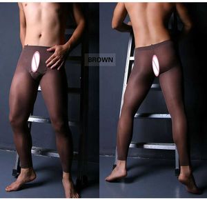 Sexy Socks 80D Mens Sexy Opening Footless Tights Thickened Mat Pantyhose Warm Leggings Comfort for Male For Spring and Autumn DOYEAH 0368 240416