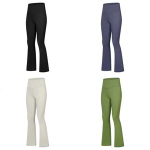 Klasyczne L_204 Pleszczone spodnie do jogi Wysokie Legginsy Elastyczne rajstopy Slim Fitpants Fiess Spodni S.