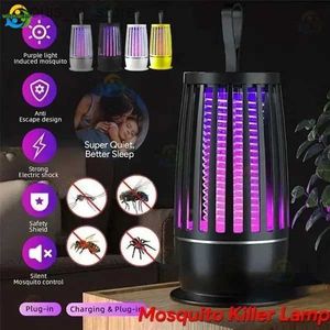 Mosquito zabójcze lampy elektryczne zabójstwo komary lampa USB Fly Catcher łapacz owada repelent Mosquito repelent YQ240417