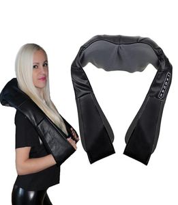 3D amassando Shiatsu Cervical Back Neck Massager Shawl Roller elétrico Manual de dispositivo de calor China Máquina de massagem no ombro de carro T9084412