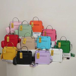 designer bag Womens Fashion Bag 2024 New Handbags Popular Letter Single Shoulder Solid Color Crossbody Bags