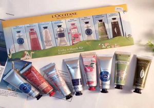 30 ml 8ラッキーハンドキットハンドクリームキット注入8メインChanceuses Travel Exclusive Hand Skin Care sets DHL 1452365