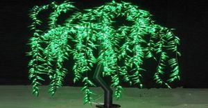 Decorações de jardim LED Willow Tree Light LED 1152pcs LEDs 2m66ft altura à prova de chuva de chuva Uso ao ar livre Fairy Garden Christmas DeCo7323634