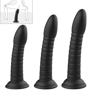 Erotyczne miękkie dildo 3 rozmiar realistyczne zabawki żeńskie penis mocne ssanie kubek ssący seksowne zabawki dla kobiet zabawka dla dorosłych g-punkt bez wibratora