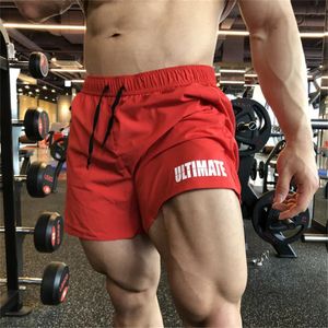 Summer fashion Joggers Shorts men Bodybuilding Fitness Quickdry Sport Short Pants Male Beach Cool 3Point 240402