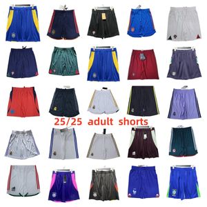 2024 2025 Spanish Football Shorts Men's French Football Shorts Real Madrid 24 25 Short German Football Home and Away Men's Size S-2XL