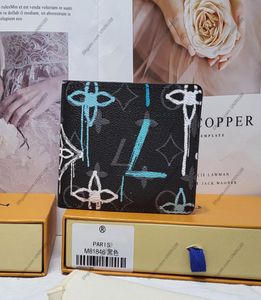 Luxurys designers flera plånböcker för kvinnliga väskor plånböcker gradient upphöjd blomma väska äkta läder damer resor plånbok mynt pur6895284