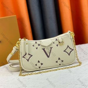 2024 Hot Leather Crossbody Handbag Mini Designer Shoulder Bag Chain Women Tote Purse Printing Letter Black Messenger Bag Zipper Switch