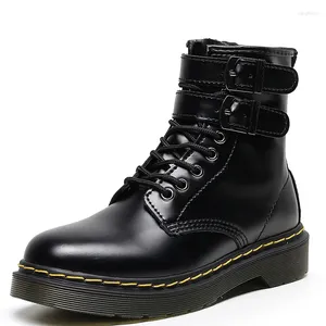 Casual Shoes Leather Rubber Genuine Boots Woman ANKLE High Platform Plush Emale Boot Heel Ladies Knee