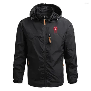 Men's Jackets Kenworth Logo Print Custom Made Solid Color Men Zipper Long Sleeve Hoodie Jacket Cotton Warm Hooded Casual Man Sportswear