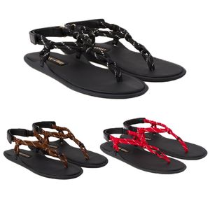 Классические мастер -дизайнерские квартиры мягкая стелька Sandale Femme Sandale Women Sandals