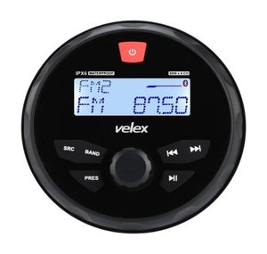 Receptor estéreo de mídia digital Bluetooth Marine à prova d'água com MP3 player Am FM Radio e USB para streaming de música em barcos Golf 217505442