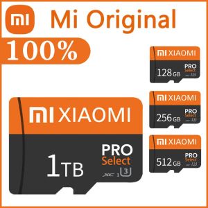 Kartlar Orijinal Xiaomi 1TB Mikro SD Kart Bellek Kartı TF/SD 128GB 256GB 512GB Mini Bellek Kartı Class10 Kamera/Telefon için 2024 YENİ