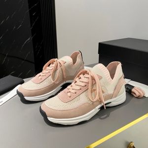 Najwyższej jakości buty sportowe projektant CC Chanells Sneakers Skórzane buty sportowe Kobiety bieganie mody Trener 2213