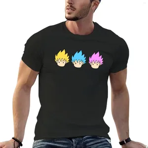 Herren Polos Gokus T-Shirt Graphics Schwarze Sommerkleidung Männer Workout-Shirt